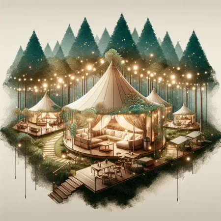 Penginapan Unik dengan Konsep Glamping di Jawa Tengah